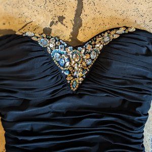 Beaded Homecoming Dress by Faviana